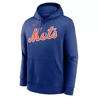 MLB Nike Francisco Lindor New York Mets Player Name & Number Club Pullover Hoodie