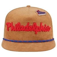 NBA Philadelphia 76ers Victory Grove Corduroy Sneaker Pin Golfer Adjustable Hat
