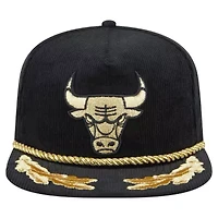 NBA Chicago Bulls Corduroy Leaf Golfer Snapback Hat
