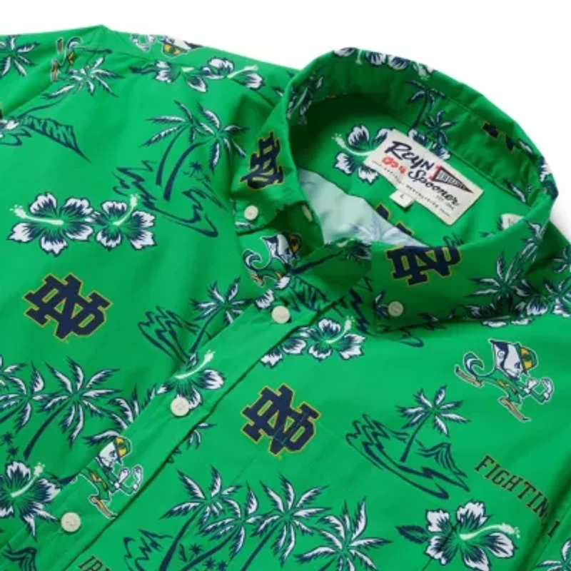 NCAA Kelly Notre Dame Fighting Irish Classic Button-Up Shirt