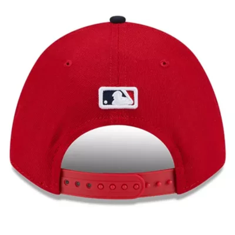 MLB Red/Black Cleveland Guardians Replica 9FORTY Adjustable Hat