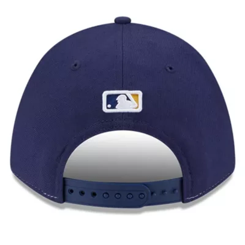 MLB Gold/Navy Milwaukee Brewers Player Replica 9FORTY Adjustable Hat