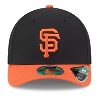 MLB Black/Orange San Francisco Giants Player Replica 9FORTY Adjustable Hat