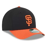 MLB Black/Orange San Francisco Giants Player Replica 9FORTY Adjustable Hat