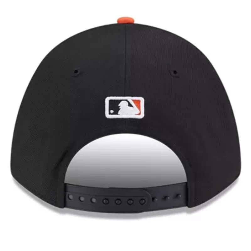 MLB Black/Orange San Francisco Giants Player Replica 9FORTY Adjustable Hat