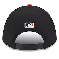 MLB Black/Orange San Francisco Giants Player Replica 9FORTY Adjustable Hat