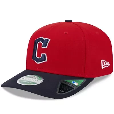 MLB Red/Black Cleveland Guardians Player Replica 9SEVENTY Adjustable Hat