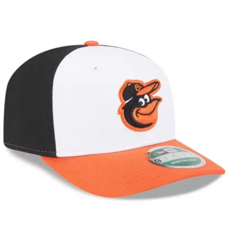MLB Black/Orange Baltimore Orioles Player Replica 9SEVENTY Adjustable Hat