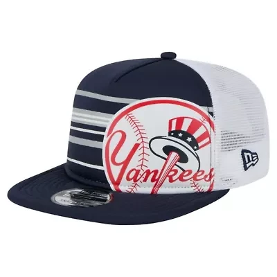 MLB New York Yankees 9FIFTY A-Frame Trucker Snapback Hat