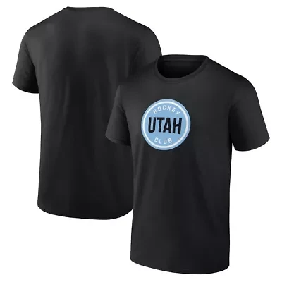 NHL Fanatics Utah Hockey Club Draft Logo T-Shirt