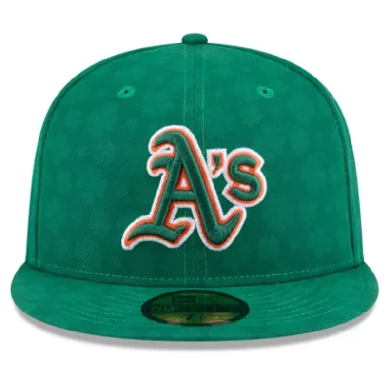 Oakland Athletics MLB Kelly St. Patrick's Day 59FIFTY Fitted Hat