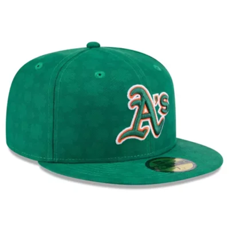 Oakland Athletics MLB Kelly St. Patrick's Day 59FIFTY Fitted Hat