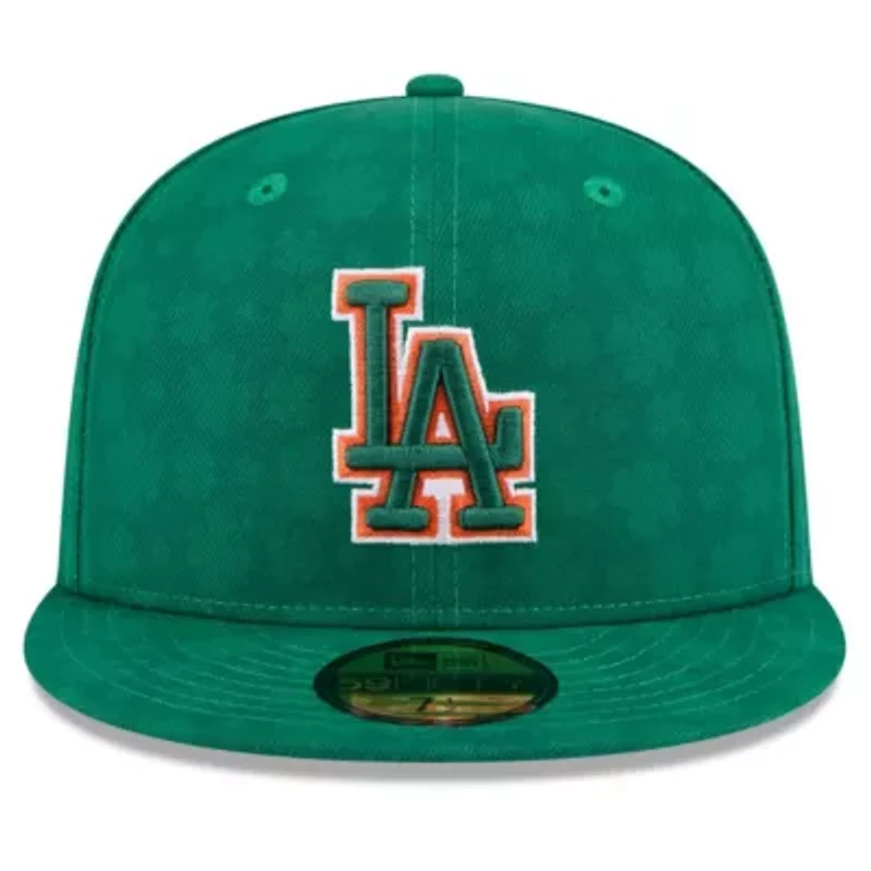 MLB Kelly Los Angeles Dodgers St. Patrick's Day 59FIFTY Fitted Hat