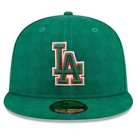 MLB Kelly Los Angeles Dodgers St. Patrick's Day 59FIFTY Fitted Hat
