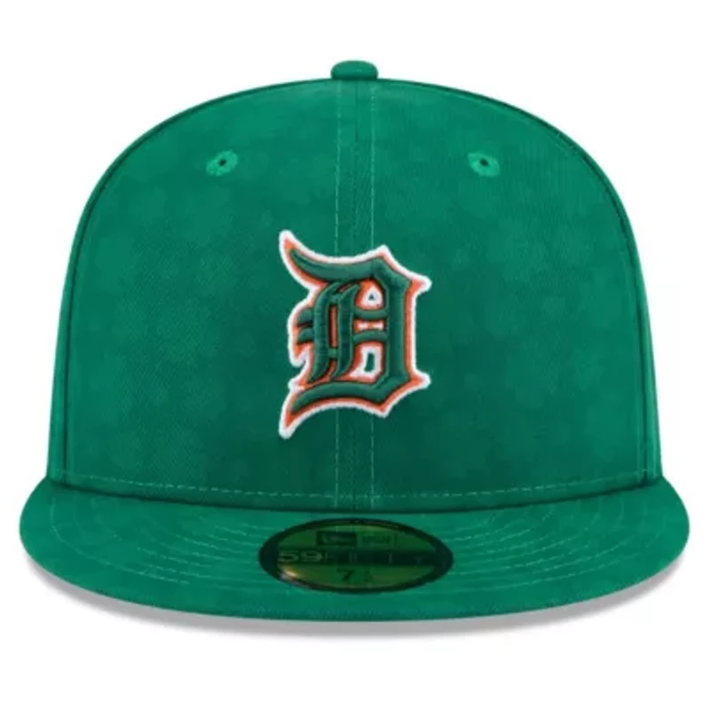 MLB Kelly Detroit Tigers St. Patrick's Day 59FIFTY Fitted Hat