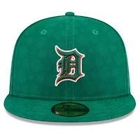 MLB Kelly Detroit Tigers St. Patrick's Day 59FIFTY Fitted Hat