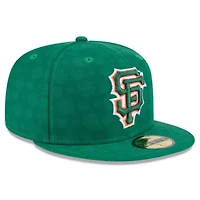 MLB Kelly San Francisco Giants St. Patrick's Day 59FIFTY Fitted Hat
