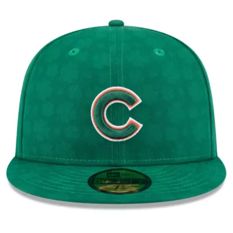 MLB Kelly Chicago Cubs St. Patrick's Day 59FIFTY Fitted Hat