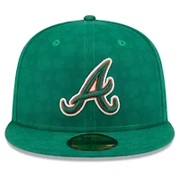 MLB Kelly Atlanta Braves St. Patrick's Day 59FIFTY Fitted Hat
