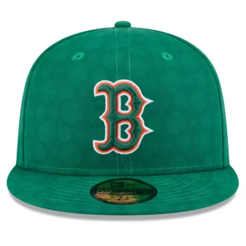 Boston Red Sox MLB Kelly St. Patrick's Day 59FIFTY Fitted Hat