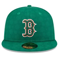 Boston Red Sox MLB Kelly St. Patrick's Day 59FIFTY Fitted Hat
