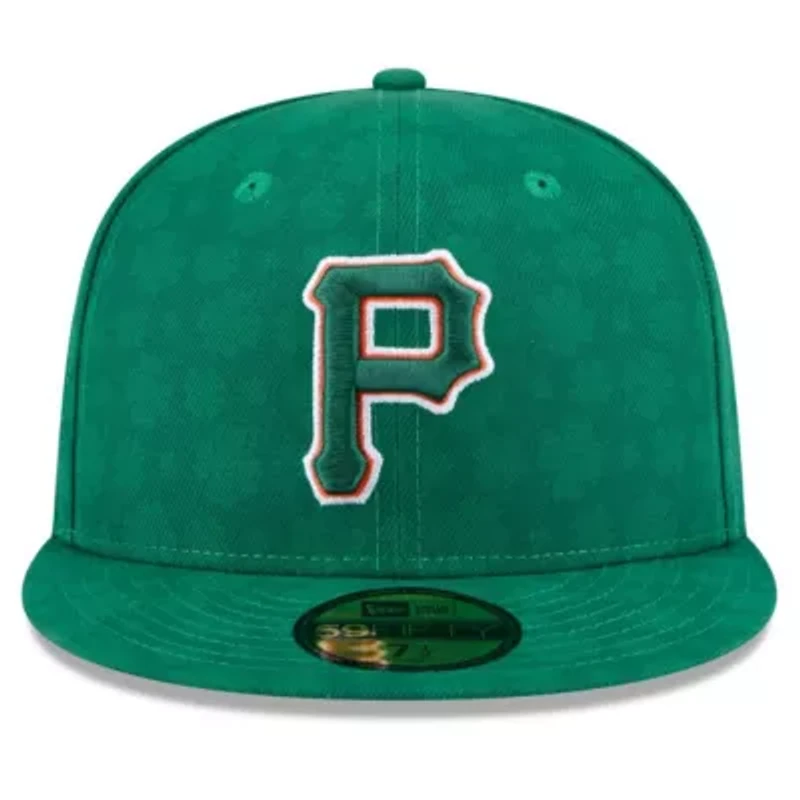 MLB Kelly Pittsburgh Pirates St. Patrick's Day 59FIFTY Fitted Hat