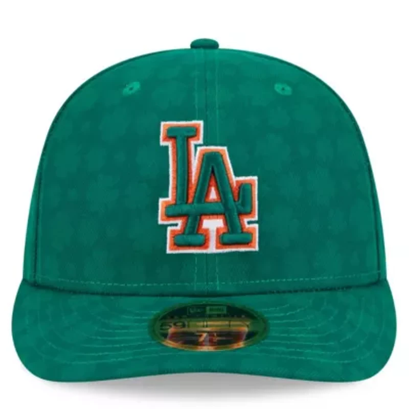 MLB Kelly Los Angeles Dodgers St. Patrick's Day Low 59FIFTY Fitted Hat