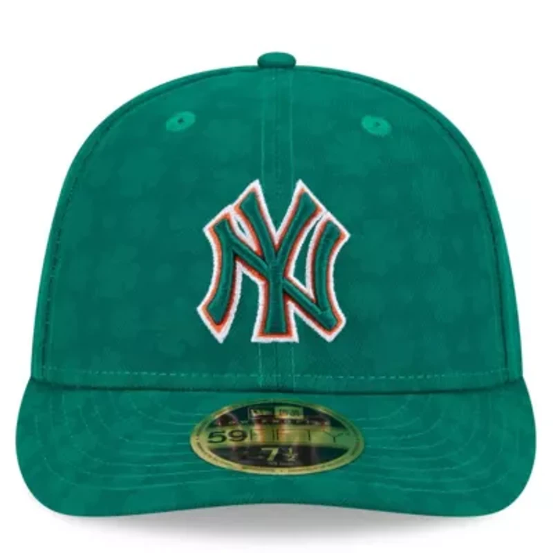MLB Kelly New York Yankees St. Patrick's Day Low 59FIFTY Fitted Hat