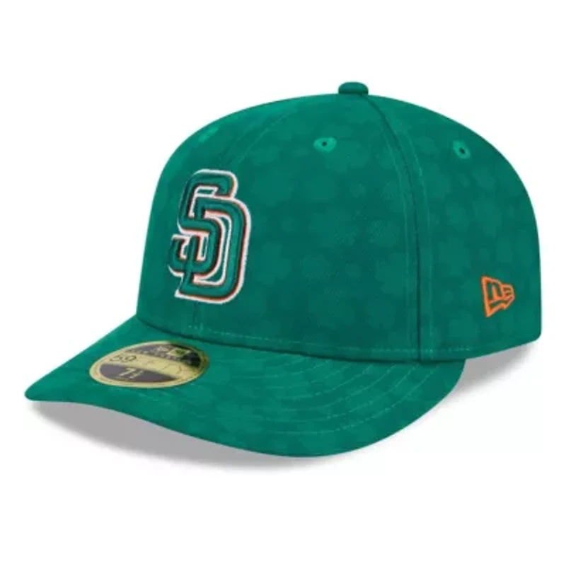 MLB Kelly San Diego Padres St. Patrick's Day Low 59FIFTY Fitted Hat