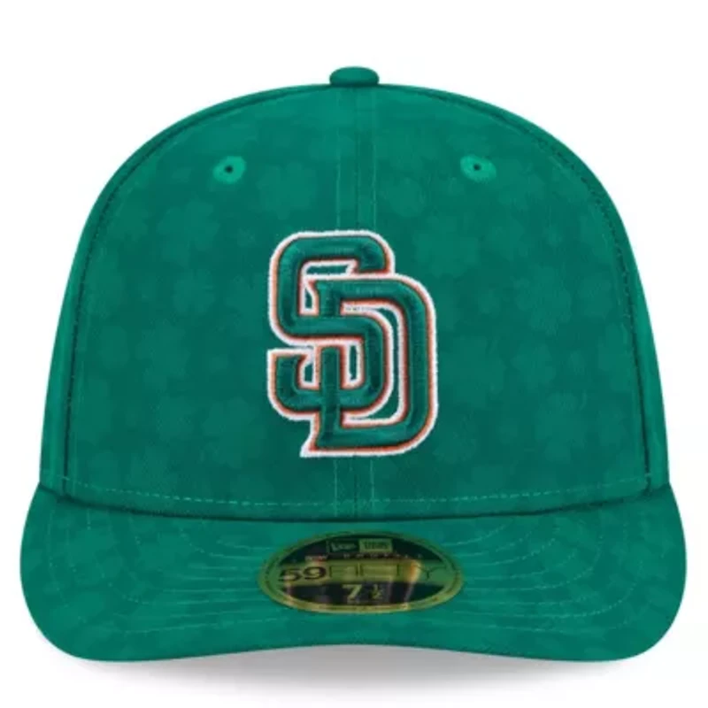 MLB Kelly San Diego Padres St. Patrick's Day Low 59FIFTY Fitted Hat