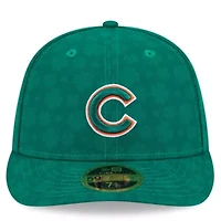 MLB Kelly Chicago Cubs St. Patrick's Day Low 59FIFTY Fitted Hat