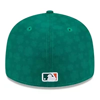 MLB Kelly Chicago Cubs St. Patrick's Day Low 59FIFTY Fitted Hat