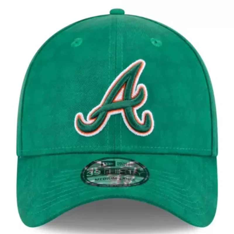 MLB Kelly Atlanta Braves St. Patrick's Day 39THIRTY Flex Hat