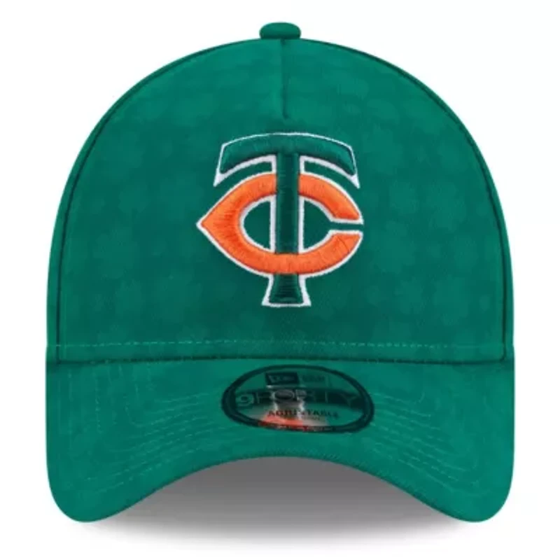 MLB Kelly Minnesota Twins St. Patrick's Day A-Frame 9FORTY Adjustable Hat