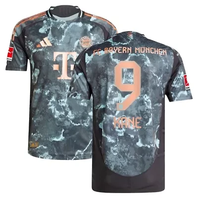 Bundesliga Harry Kane Bayern Munich 2024/25 Away Authentic Player Jersey
