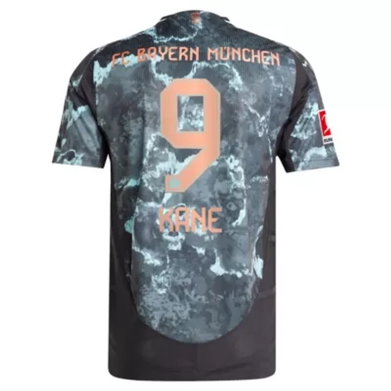 Bundesliga Harry Kane Bayern Munich 2024/25 Away Authentic Player Jersey