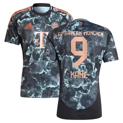 Bundesliga Harry Kane Bayern Munich 2024/25 Away Replica Player Jersey