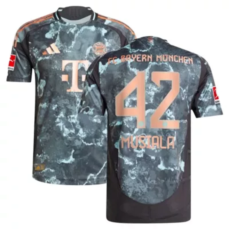 Bundesliga Jamal Musiala Bayern Munich 2024/25 Away Authentic Player Jersey