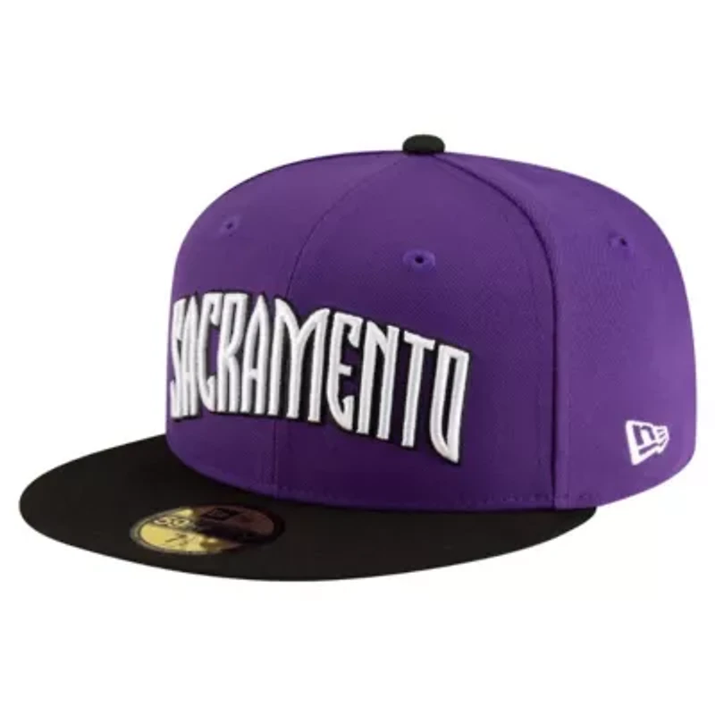 NBA Purple/Black Sacramento Kings 2024/25 Classic Edition Jersey Hook 59FIFTY Fitted Hat