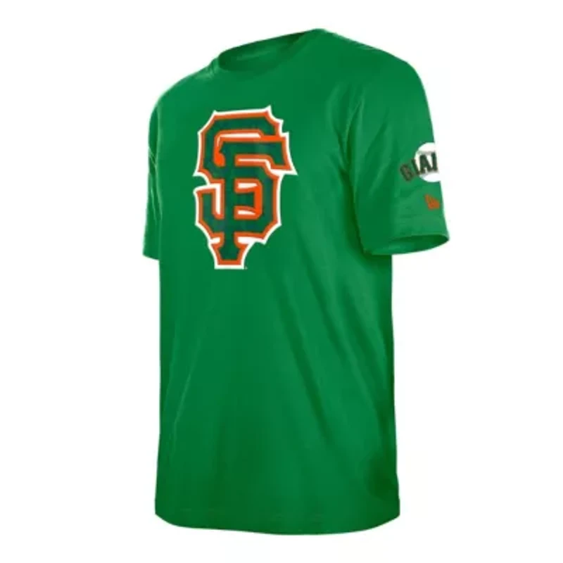MLB Kelly San Francisco Giants St. Patrick's Day Shamrock Fill T-Shirt