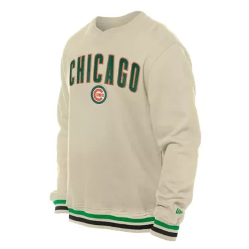 MLB Chicago Cubs St. Patrick's Day Twill Pullover Sweatshirt