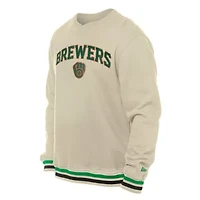 MLB Milwaukee Brewers St. Patrick's Day Twill Pullover Sweatshirt
