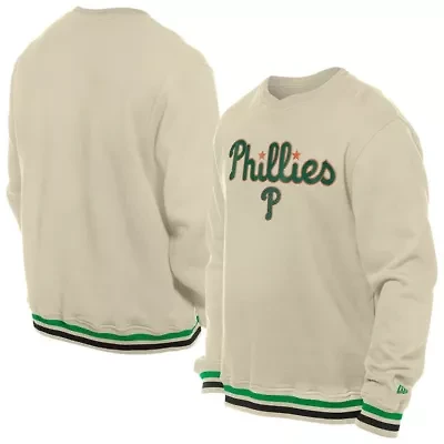 MLB Philadelphia Phillies St. Patrick's Day Twill Pullover Sweatshirt