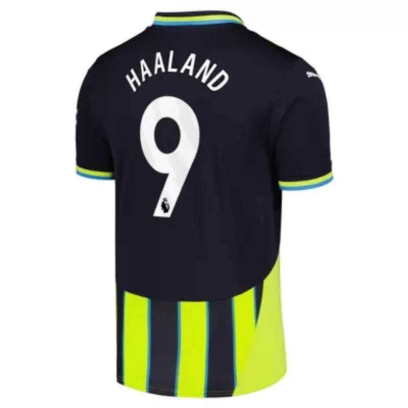 Premier League Erling Haaland Manchester City 2024/25 Away Replica Player Jersey