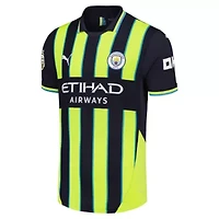 Premier League Kevin De Bruyne Manchester City 2024/25 Away Authentic Player Jersey