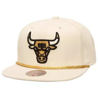 NBA Chicago Bulls Golden Snapback Hat