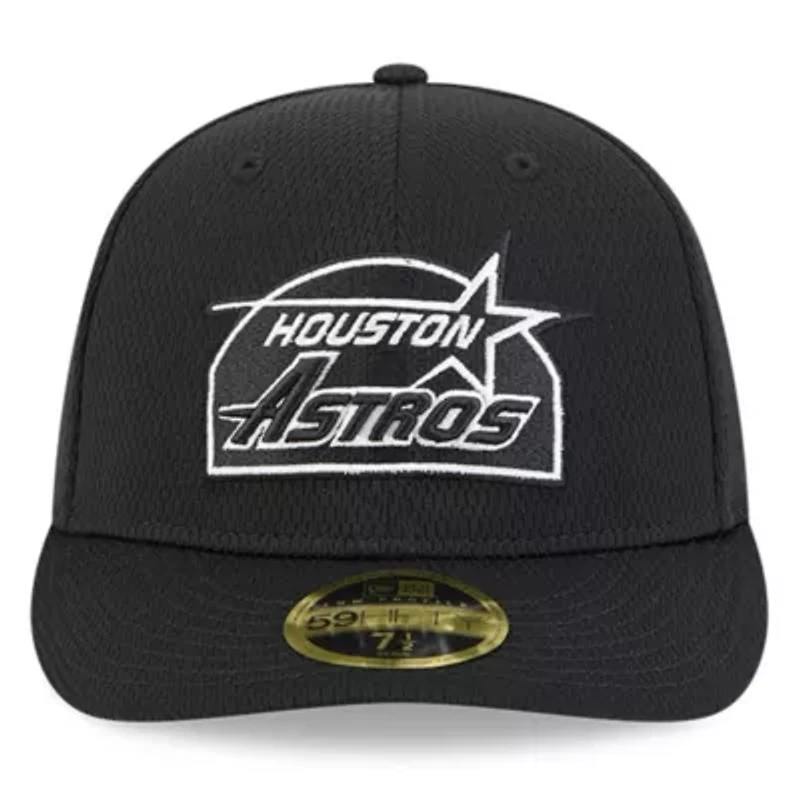 MLB Houston Astros 2025 Clubhouse Low 59FIFTY Fitted Hat
