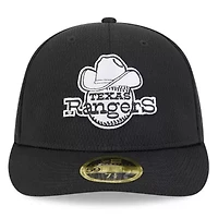 MLB Texas Rangers 2025 Clubhouse Low 59FIFTY Fitted Hat