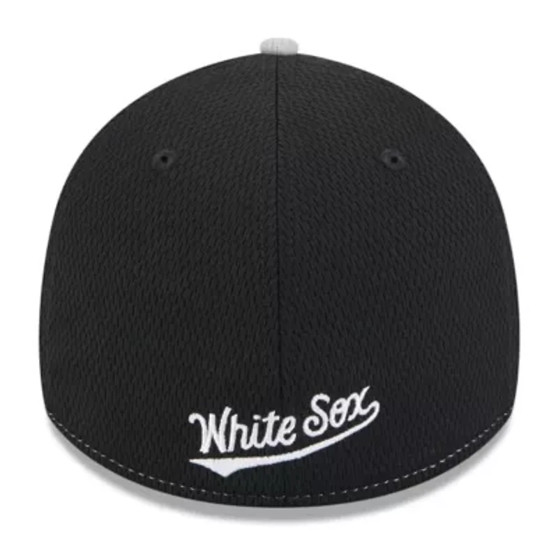 Chicago White Sox MLB Black/Gray 2025 Clubhouse 39THIRTY Flex Hat