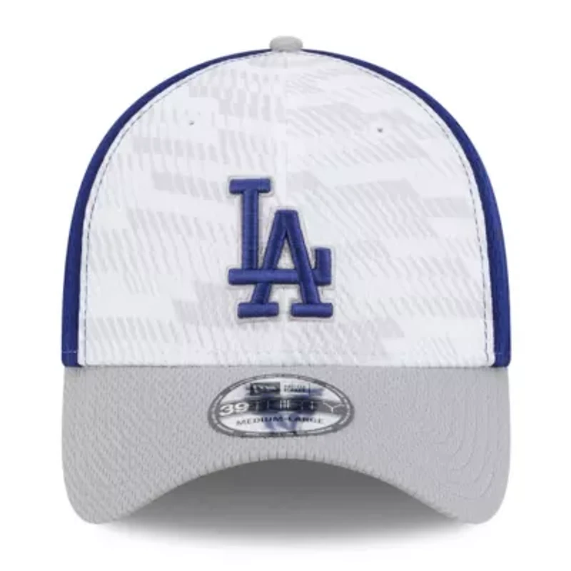 MLB Royal/Gray Los Angeles Dodgers 2025 Clubhouse 39THIRTY Flex Hat